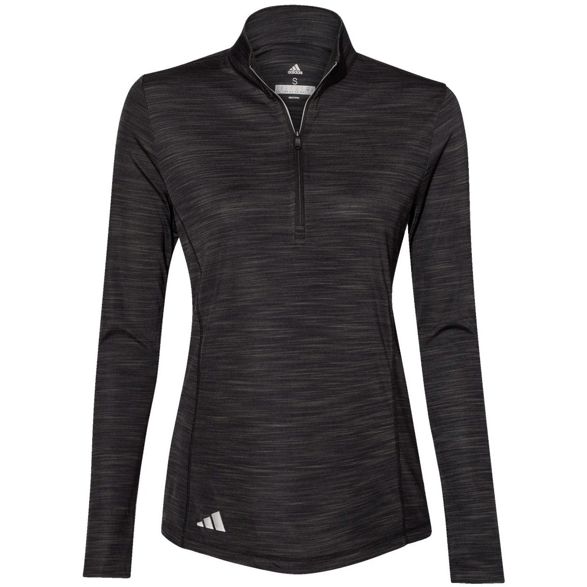 Adidas Women's Lightweight Mélange Quarter-Zip Pullover
