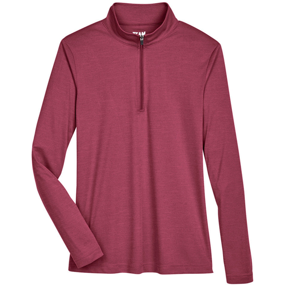 Ladies' Zone Sonic Heather Performance Quarter-Zip