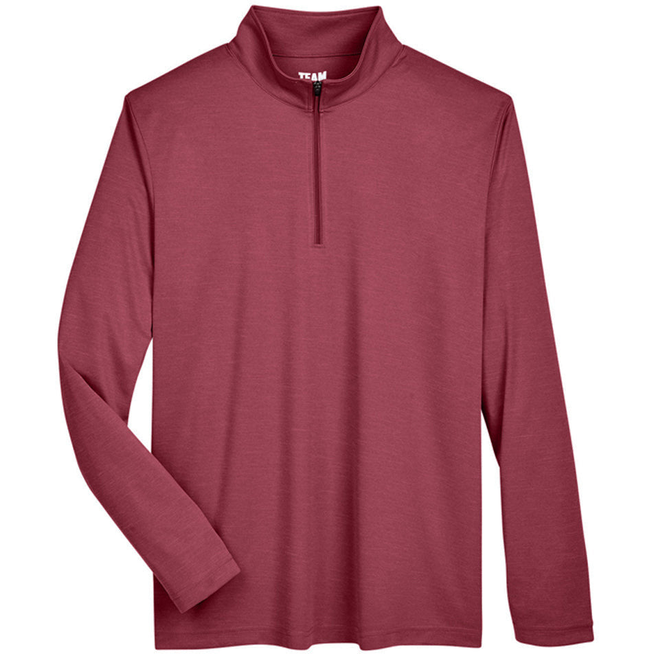Men's Zone Sonic Heather Performance Quarter-Zip