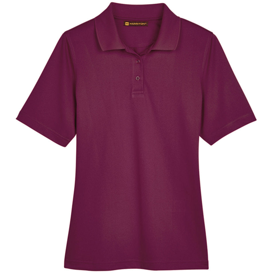 Harriton Ladies' Advantage Snag Protection Plus IL Polo