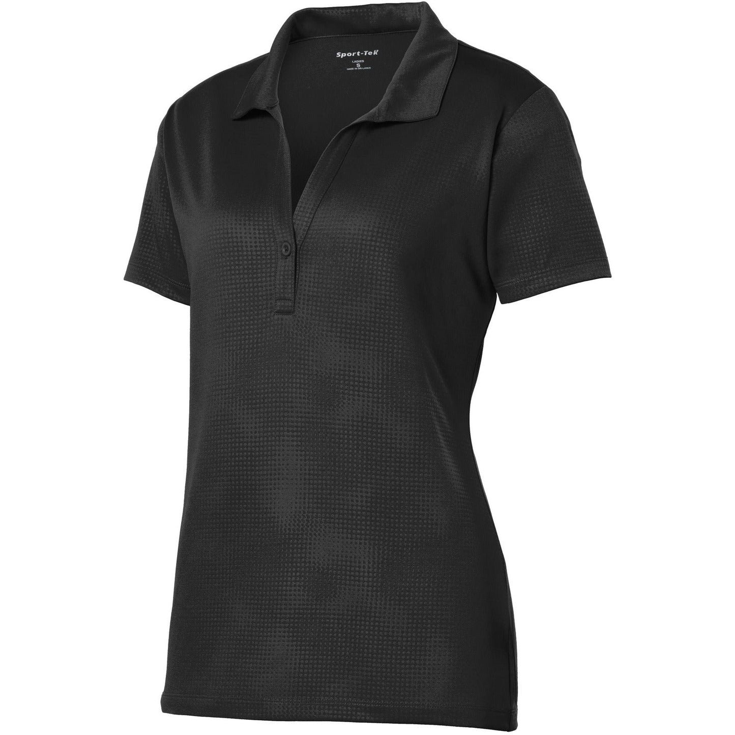 Sport-Tek Women's Embossed PosiCharge Tough Polo