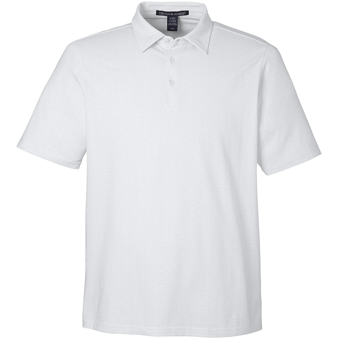 Devon & Jones Crownlux Performance® Men's Geo Polo