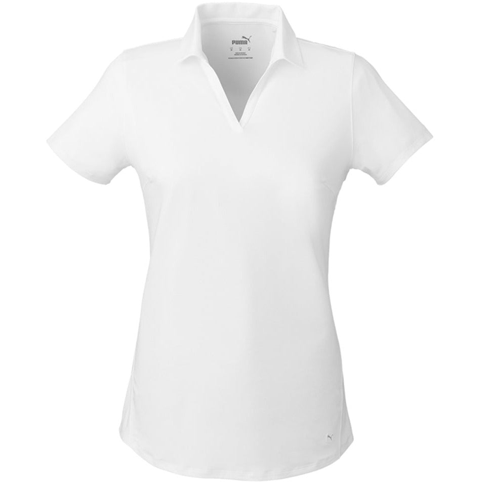 Puma Golf Ladies' Cloudspun Free V-Neck Polo