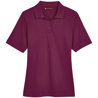 Harriton Ladies' Advantage Snag Protection Plus IL Polo