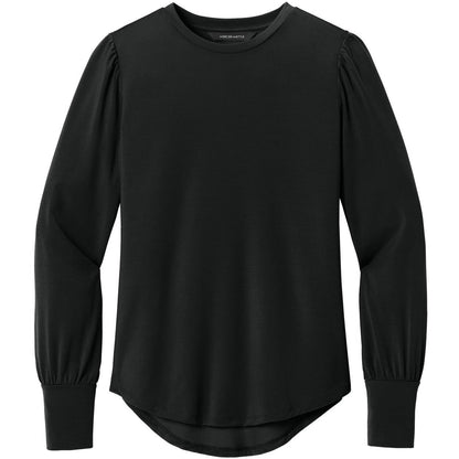 Mercer+Mettle®  Women's Stretch Jersey Long Sleeve Blouson Top