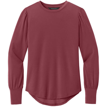 Mercer+Mettle®  Women's Stretch Jersey Long Sleeve Blouson Top