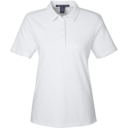 Devon & Jones Crownlux Performance® Ladies' Geo Polo